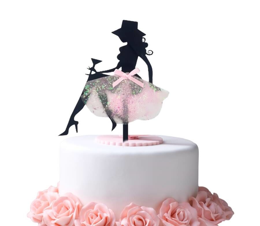 Pasta Üstü Bride Tül Etekli Model Pembe