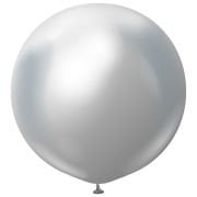 24'' Mirror Silver ( Krom Gümüş ) Balon 1 ADET