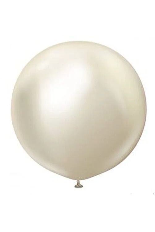 24'' Mirror White Gold ( Krom Beyaz Altın ) Balon 1 ADET