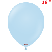 18'' Makaron Balon Mavi 1 Adet