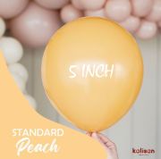 5'' Standart Şeftali (Peach) 100 lu