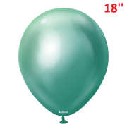 18'' Mirror Balloons Green 1 adet