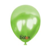 Kutu Kutu Balon Metalik Açık Yeşil 100' lü 12''