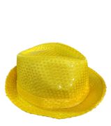 Pullu Parti Şapkası Civciv Sarı