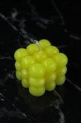 Bubble Model Mum - Tekli - Sarı Renk - 5*5,5cm