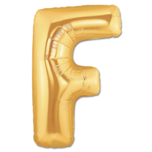 40'' Gold F Harf Folyo Balon 100 Cm