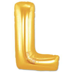 40'' Gold L Harf Folyo Balon 100 Cm