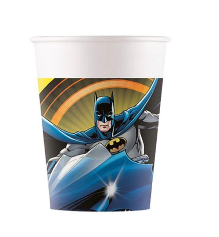 Lisanslı Batman Bardak 8'li