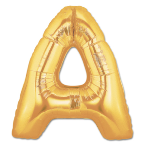 16'' Gold A Harf Folyo Balon