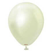 5'' Mirror Balloons Green Gold 100’lü