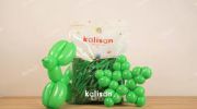Kalisan Sosis Balon Yeşil