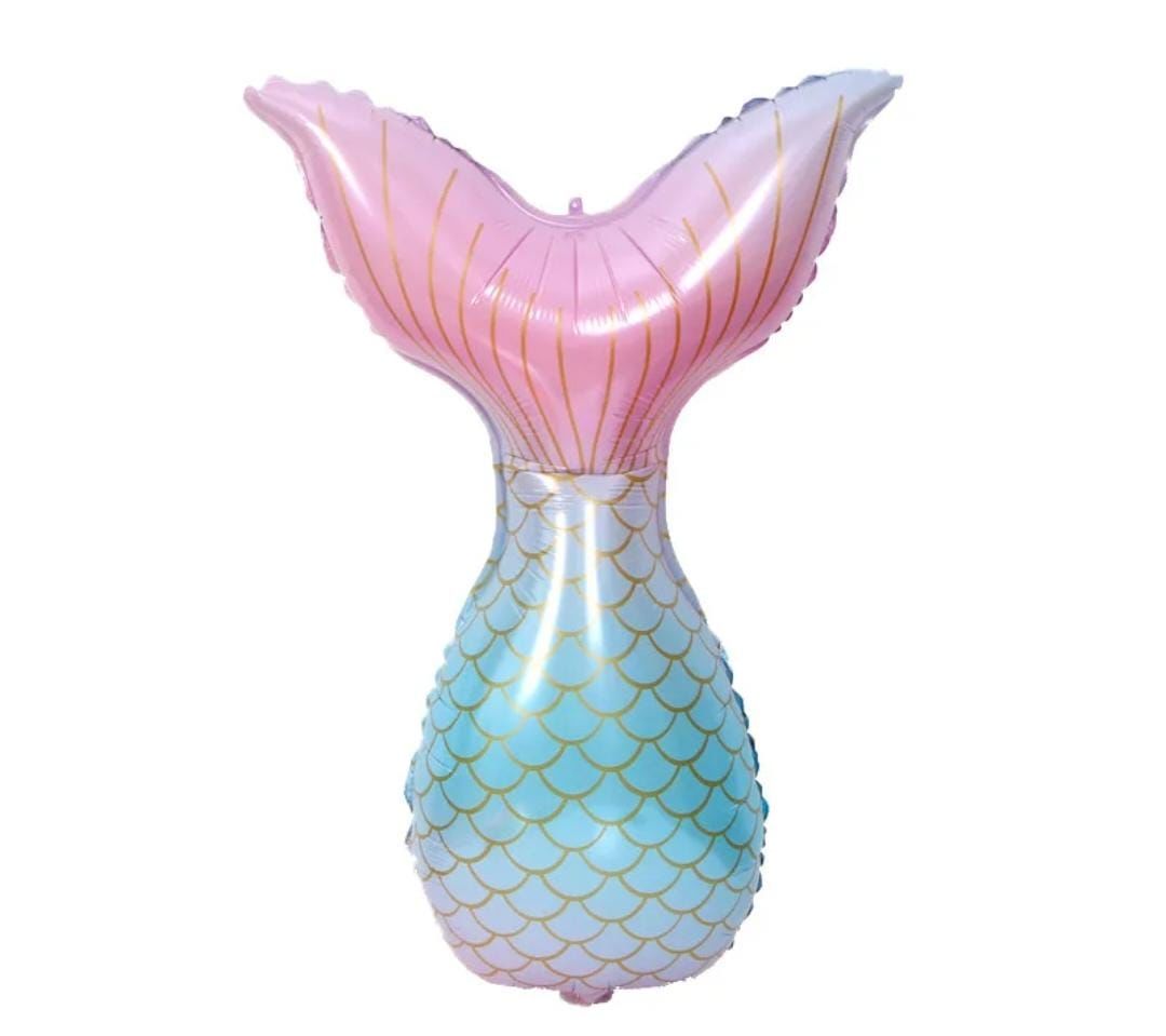 Soft Deniz Kızı Kuyruğu Folyo Balon 50*81 cm