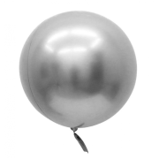 Krom Bobo Balon Gümüş 22 inç (45 cm)