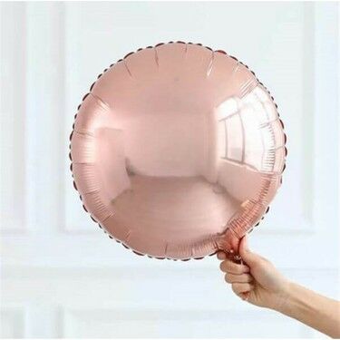18'' Rose Yuvarlak Folyo Balon