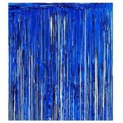 Kapı Perdesi Metalize Mavi 90*200cm