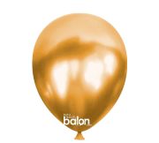 Kutu Kutu Balon Metalik Gold 100' lü 12''