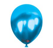 Kutu Kutu Balon Metalik Mavi 100' lü 12 ''
