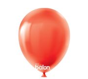 Kutu Kutu Balon Pastel  Kırmızı 100'lü 12 ''