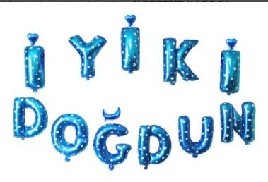 İYİ Kİ DOĞDUN MAVİ PUANTİYELİ FOLYO BALON