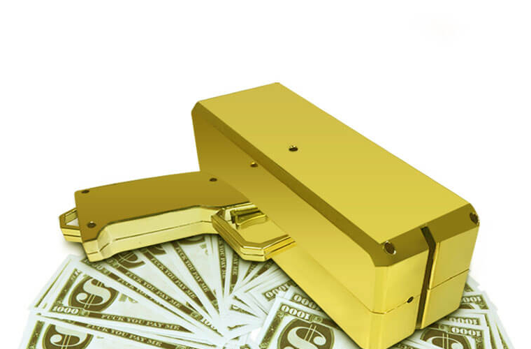 Para Saçma Tabancası Gold