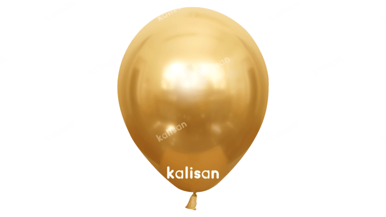 Kalisan 12'' Krom Gold ( Mirror Gold ) 50'li Balon