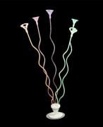 Renkli Spiral Balon Standı 5 Çubuklu