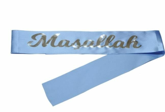Maşallah Mavi Gümüş Kuşak