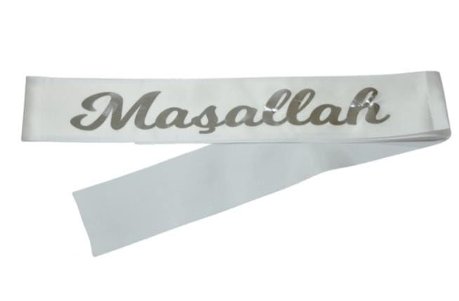 Maşallah Beyaz Gümüş Kuşak