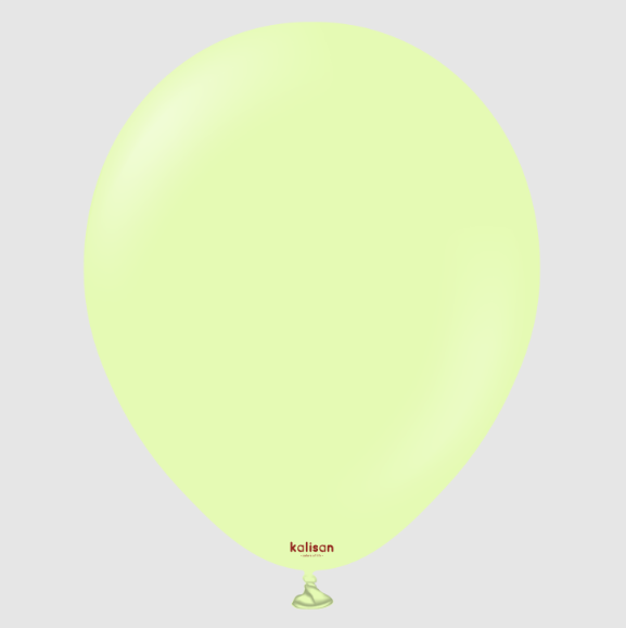 Kalisan 5'' Makaron Fıstık Yeşili ( Makaron Pistachio ) 100'lü Balon
