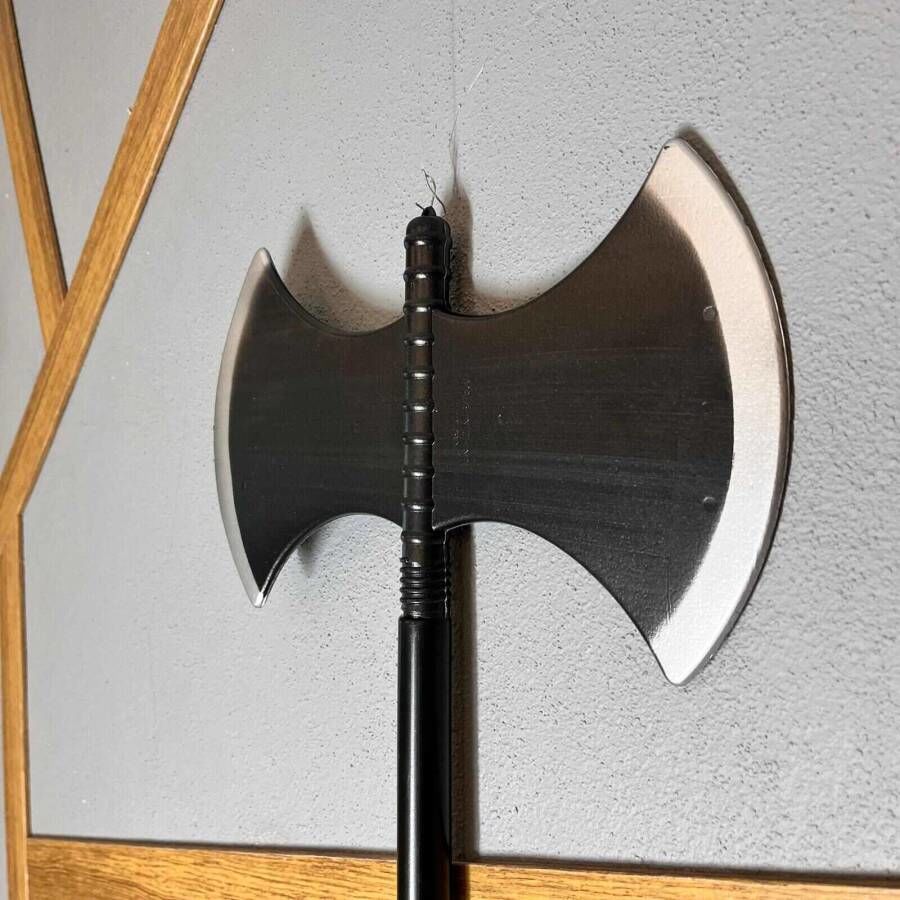 Halloween Geçmeli Çubuklu Çift Yönlü Balta 100 Cm