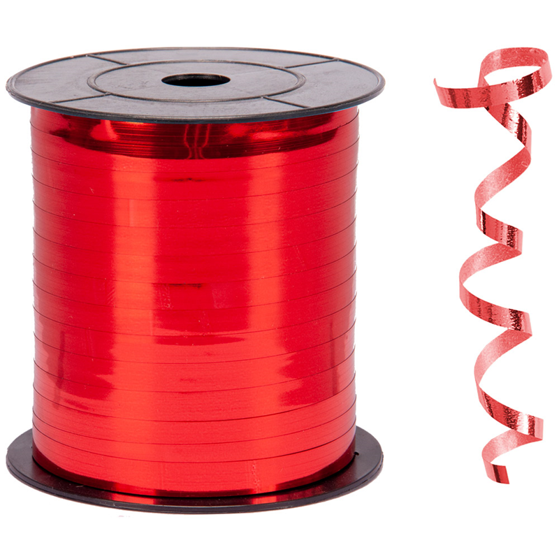 Rafya 8mm x 200mt Metalik -Kırmızı-