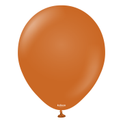 12'' Retro Balon Yanık Turuncu 100’lü