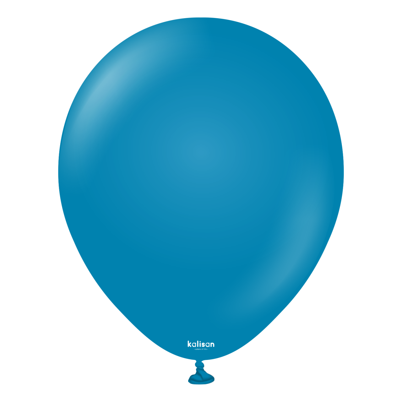 Kalisan 12'' Retro Derin Okyanus ( Deep Blue ) 100'lü Balon