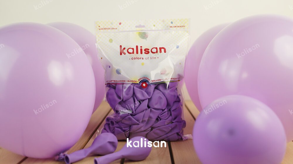 Kalisan 12'' Standart Lila ( Lilac ) 100'lü Balon #2317 SB7