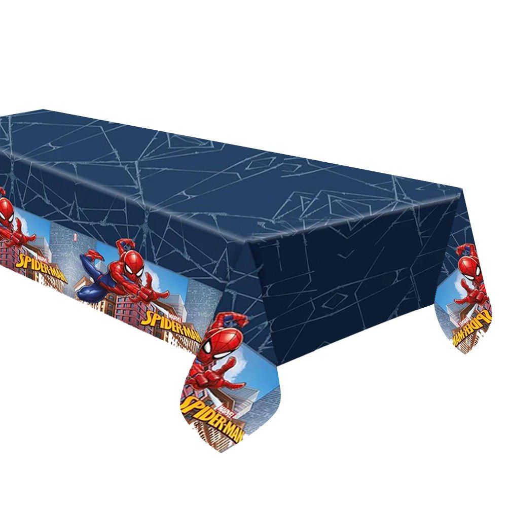 Spiderman Plastik Masa Örtüsü
