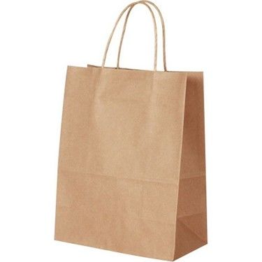 31*12*41 Büküm Saplı Kraft 25'li Çanta
