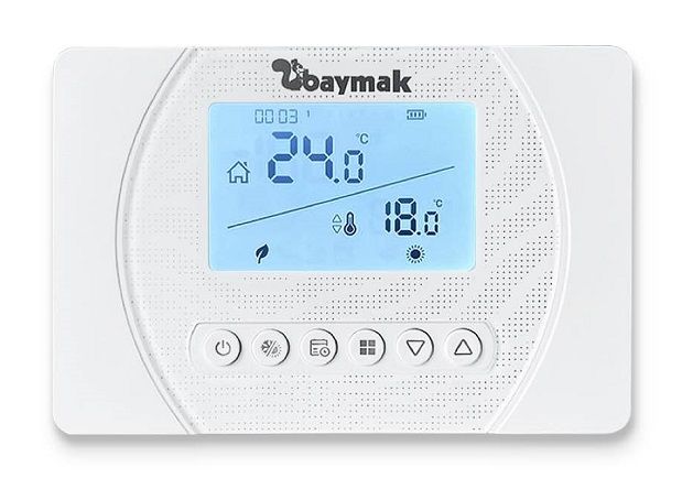 Baymak Logi Pro S Kablosuz Programlanabilir On-Off Oda Termostatı