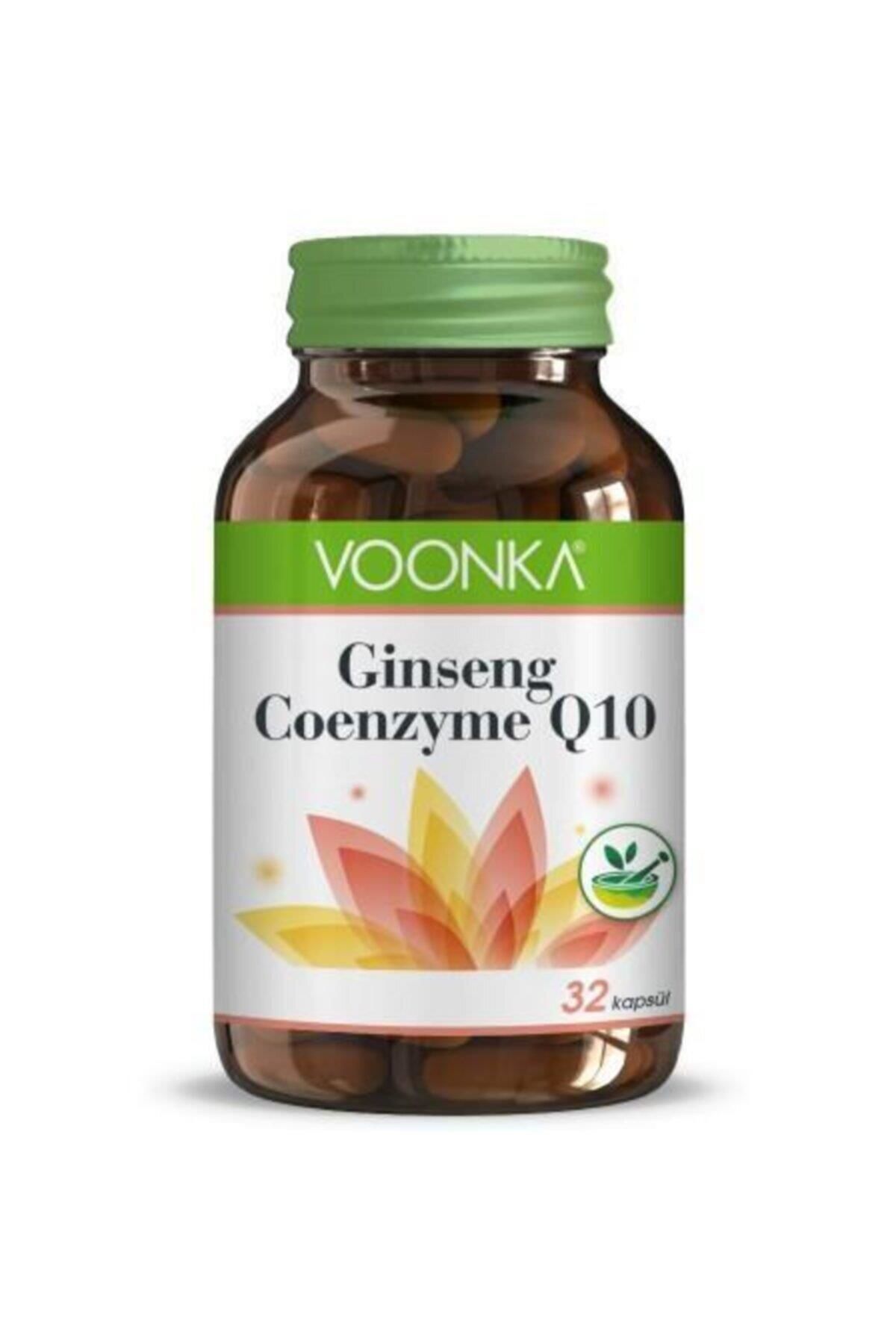Voonka Ginseng Coq10 Koenzim 32 Kapsül - Takviye Edici Gıda