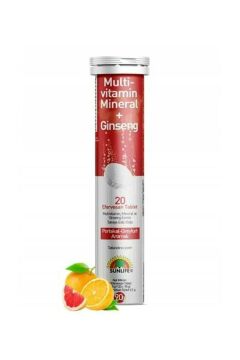 Sunlife Multi-vitamin Mineral+Ginseng 20 Efervesan Tb.