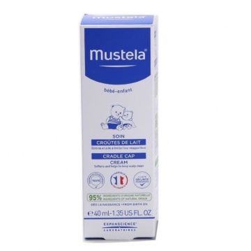 Mustela Cradle Cap Cream 40 Ml-Saç Pullanma Karşıtı Krem