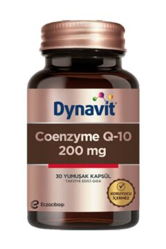 Dynavit Coenzyme Q10 200 Mg 30 Yum.Kapsül-Takviye Edici Gıda