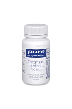 Pure Encapsulations Chromium Picolinate 200 Mcg 60 Kapsül
