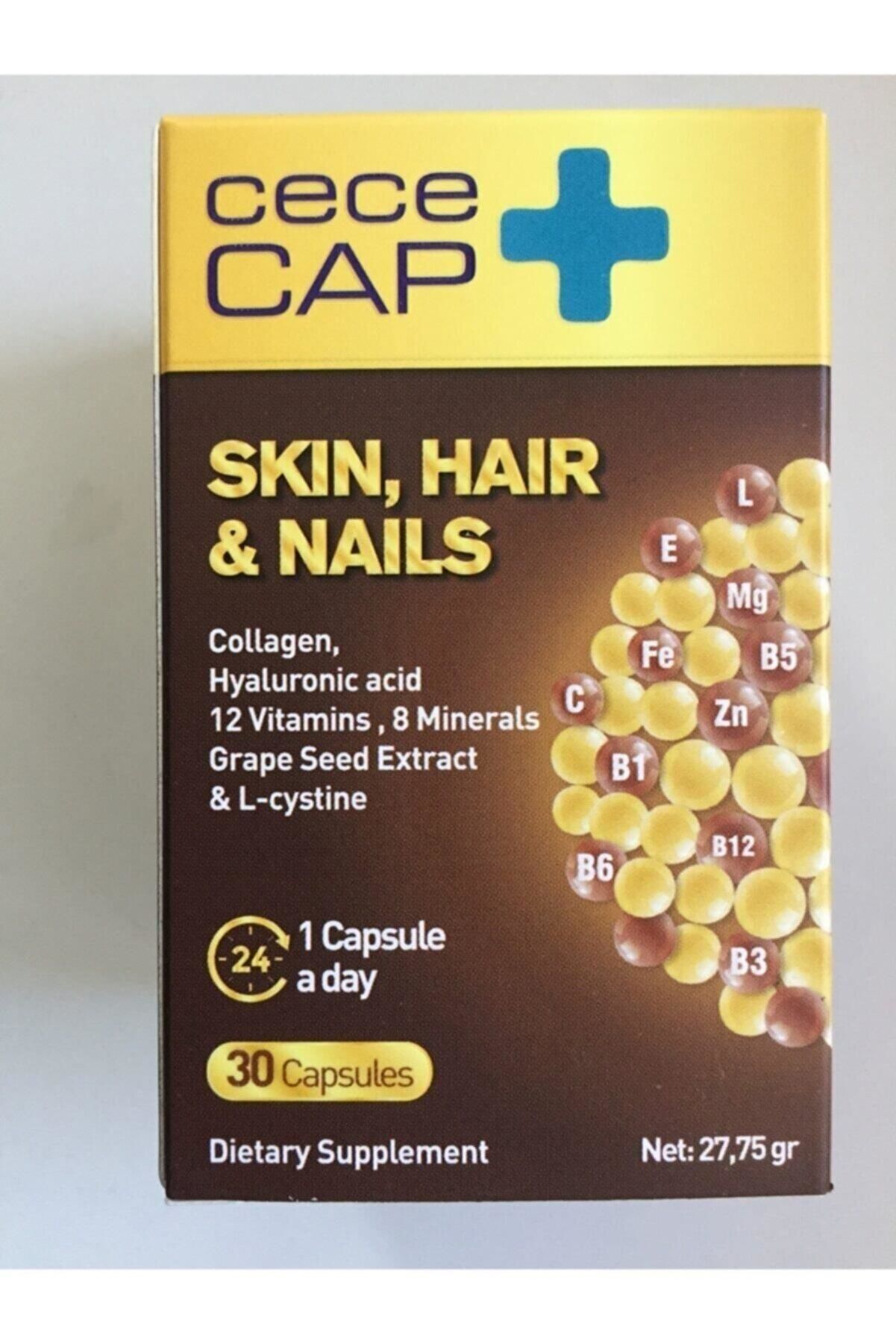 CECECAP Skin Hair Nail 30 Kapsül