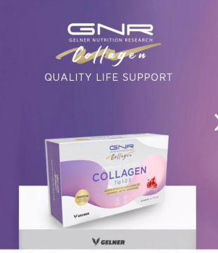 GNR Collagen Hidrolize Kollajen Nar Aromalı Takviye Edici Gıda 30 Şase