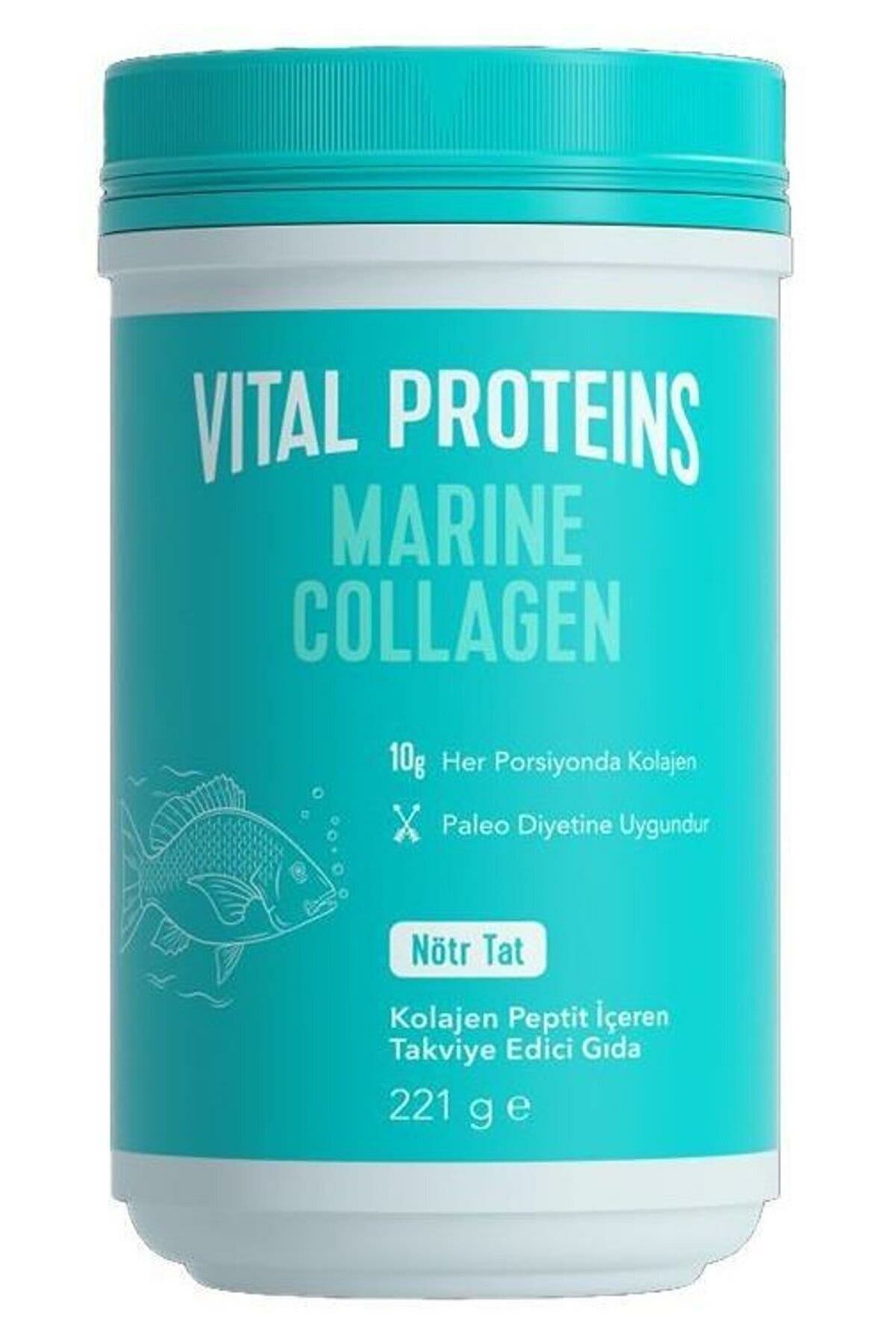 Vital Proteins Marine Collagen Nötr Tat 221g Toz
