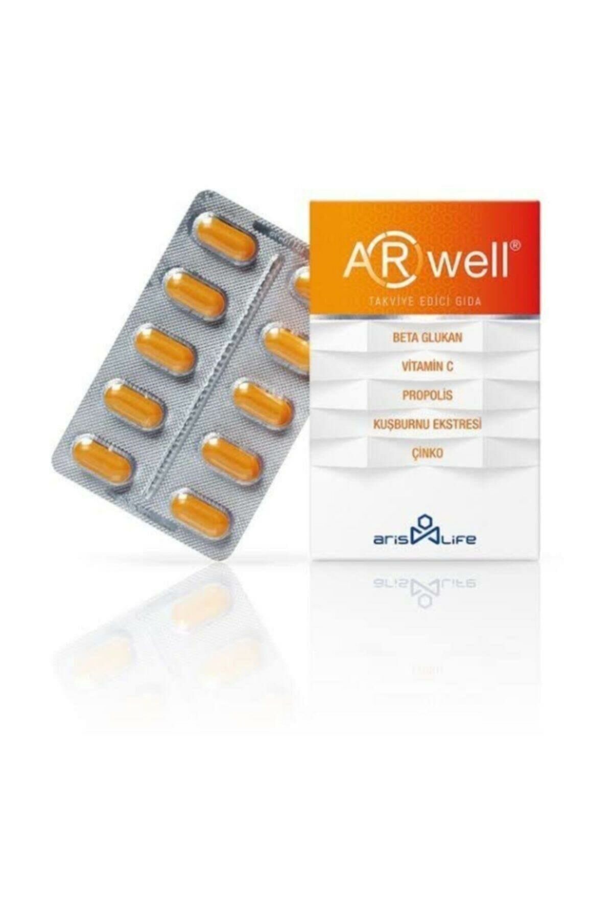 Arwell Beta Glukan 30 Tb.-Takviye Edici Gıda