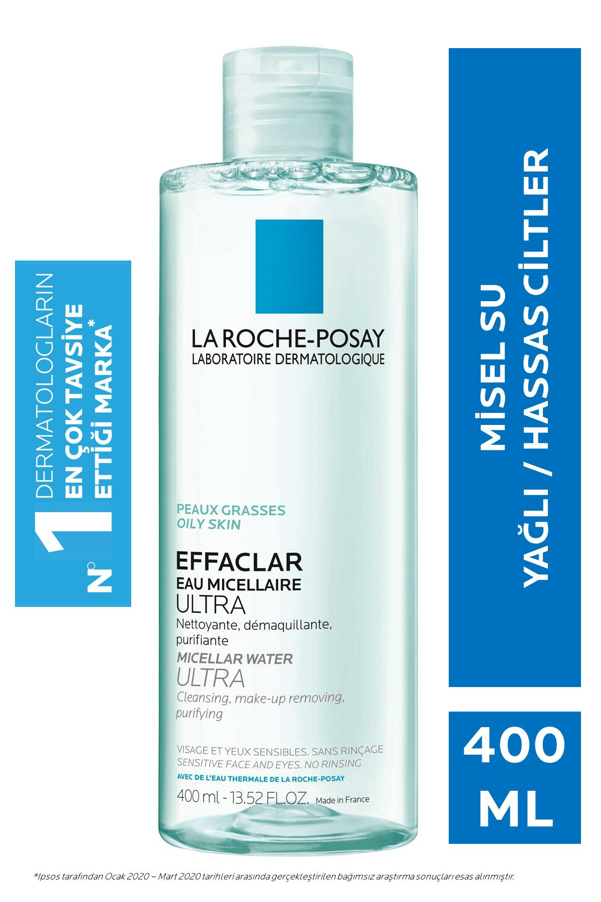 La Roche Posay Effaclar Eau Micellaire Ultra 400 Ml-Temizleme Suyu