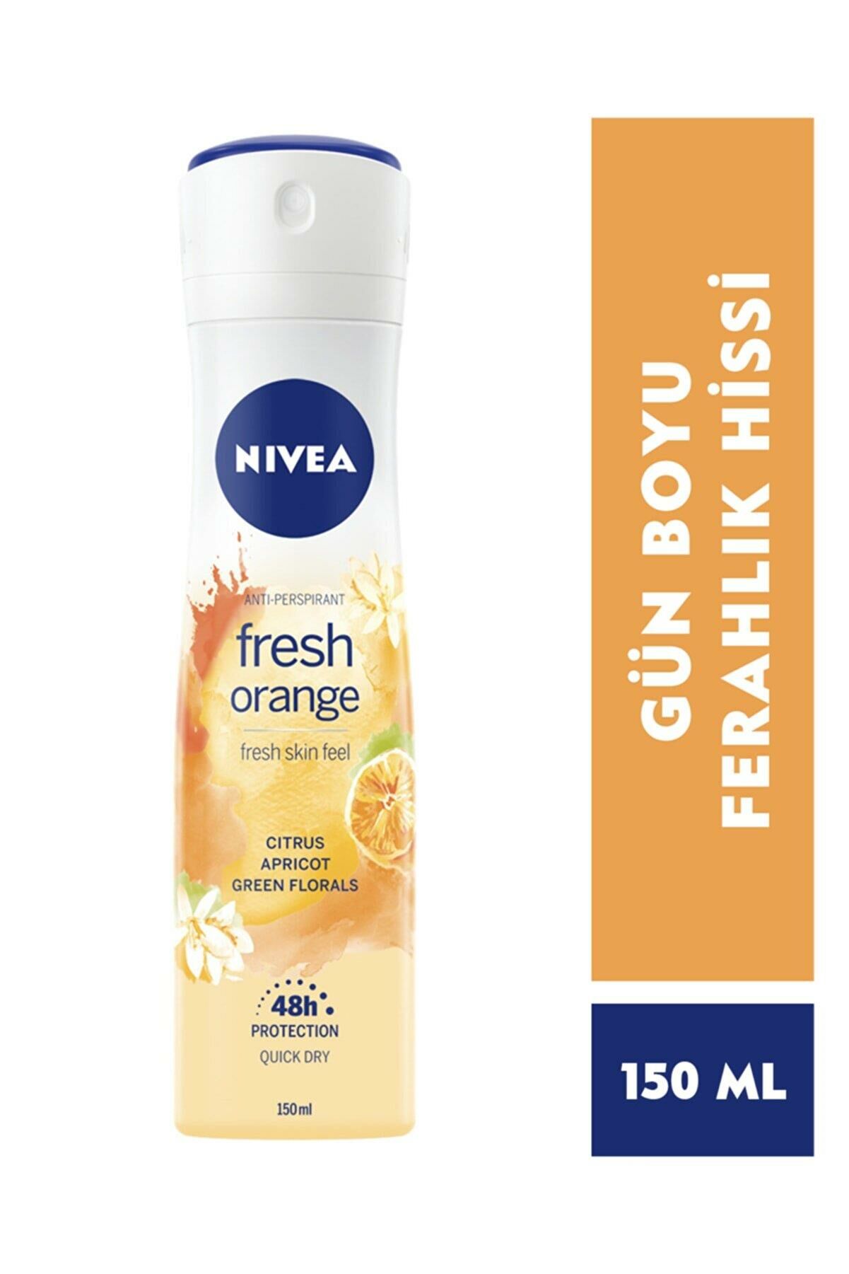 Nivea Fresh Senses Orange 150 ml Kadın Deodorant