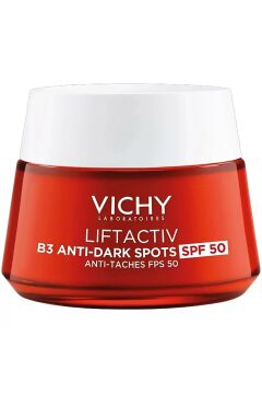 Vichy Liftactiv B3 Anti-Dark Spots 48-Hour Face Cream with SPF50 for Hydration & Blemishes 50ml