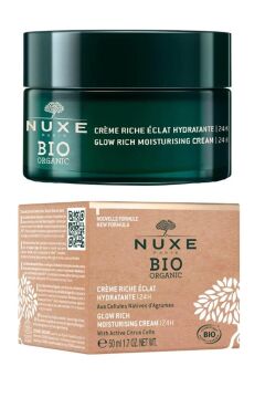 Nuxe Bio Organic Glow Rich Mousturising Cream 50 ml
